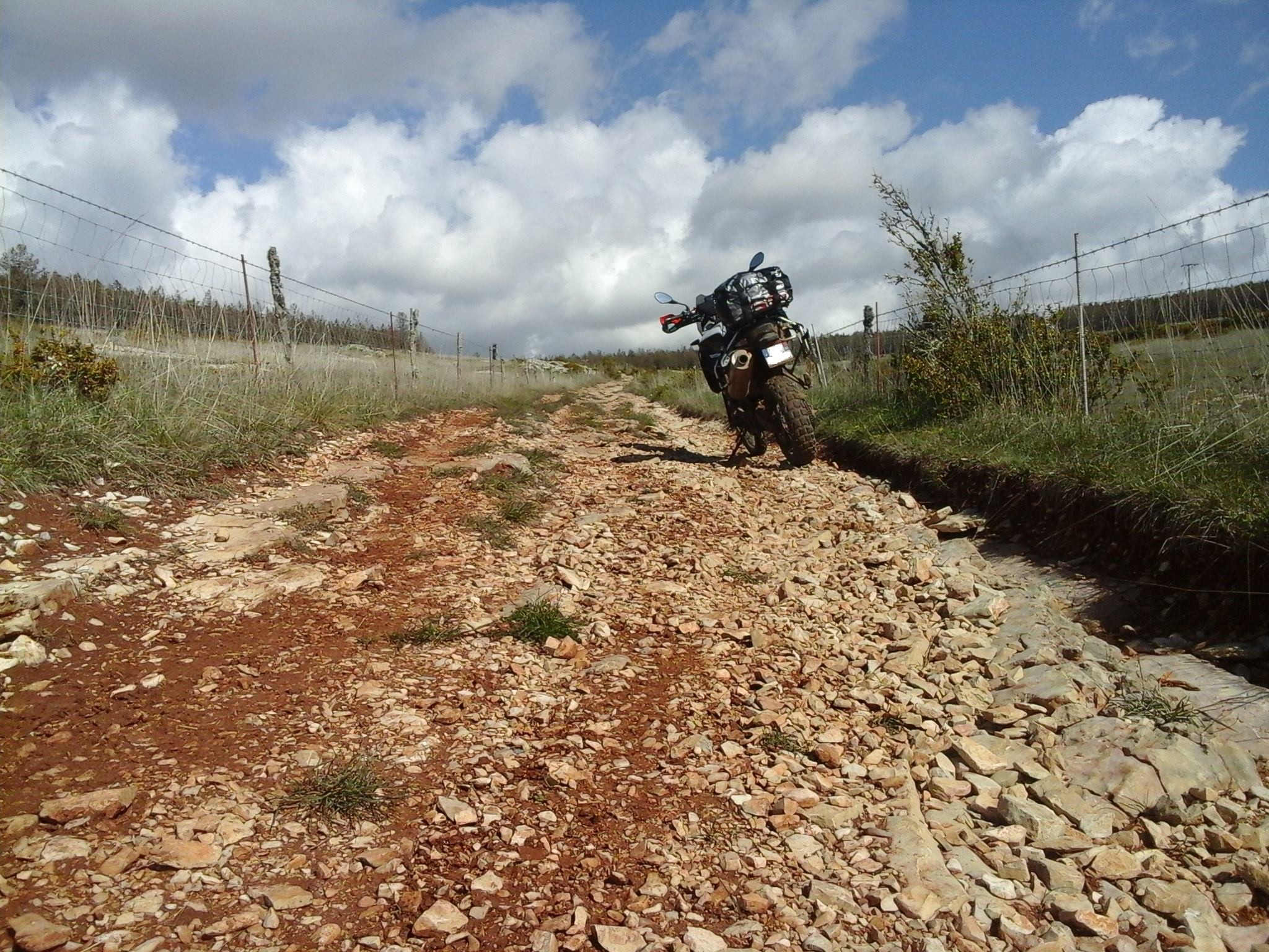 Rando moto trail